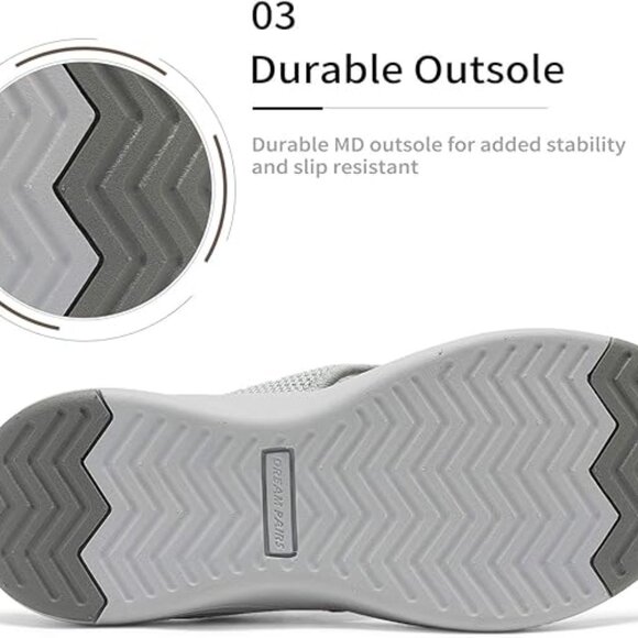 DREAM PAIRS Women Arch Support Soft Cushion Flip Flop Thong Sandals Sz: 9.5 Gray - Picture 4 of 14